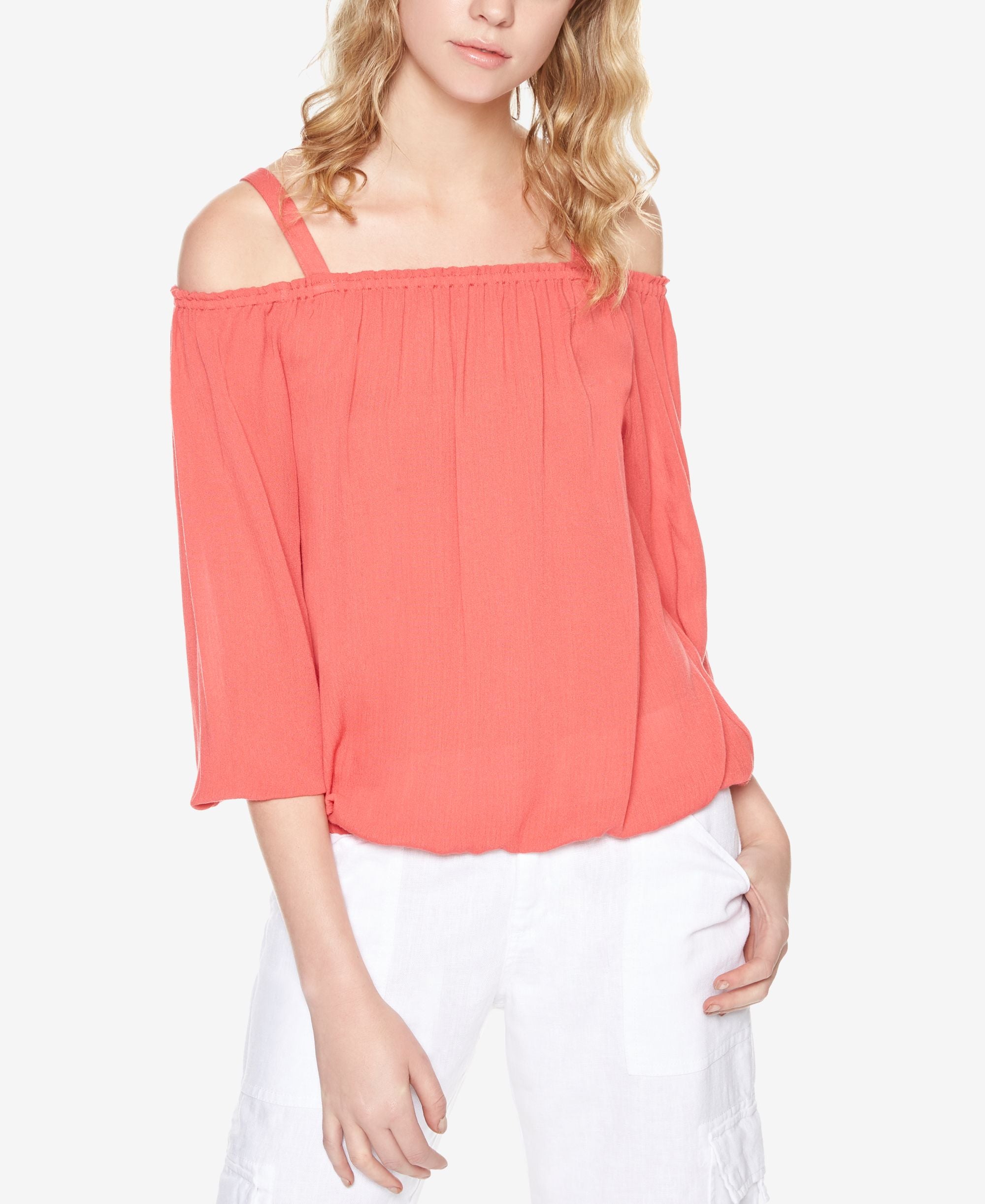 Sanctuary Cold Shoulder Premium Top