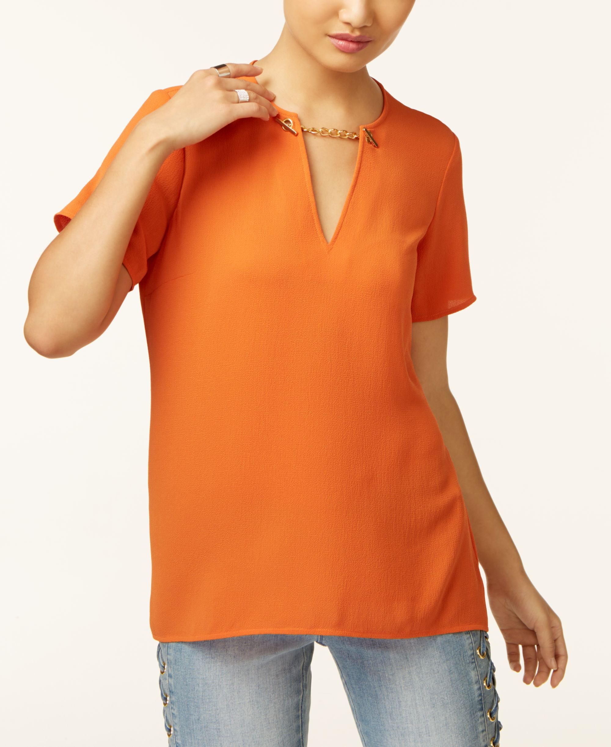 Michael Michael Kors Chain Neck Premium Top
