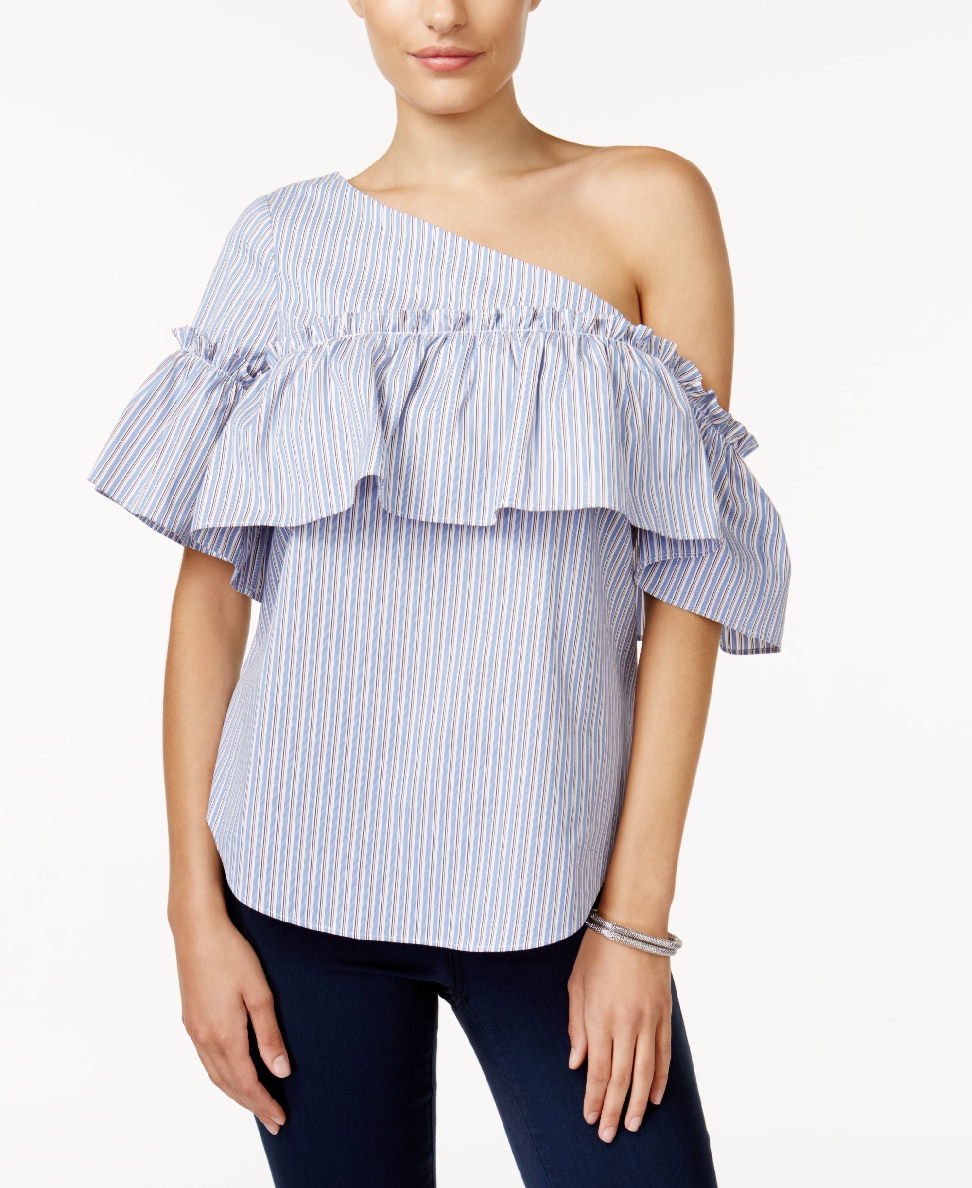 BAR III One Shoulder Premium Top