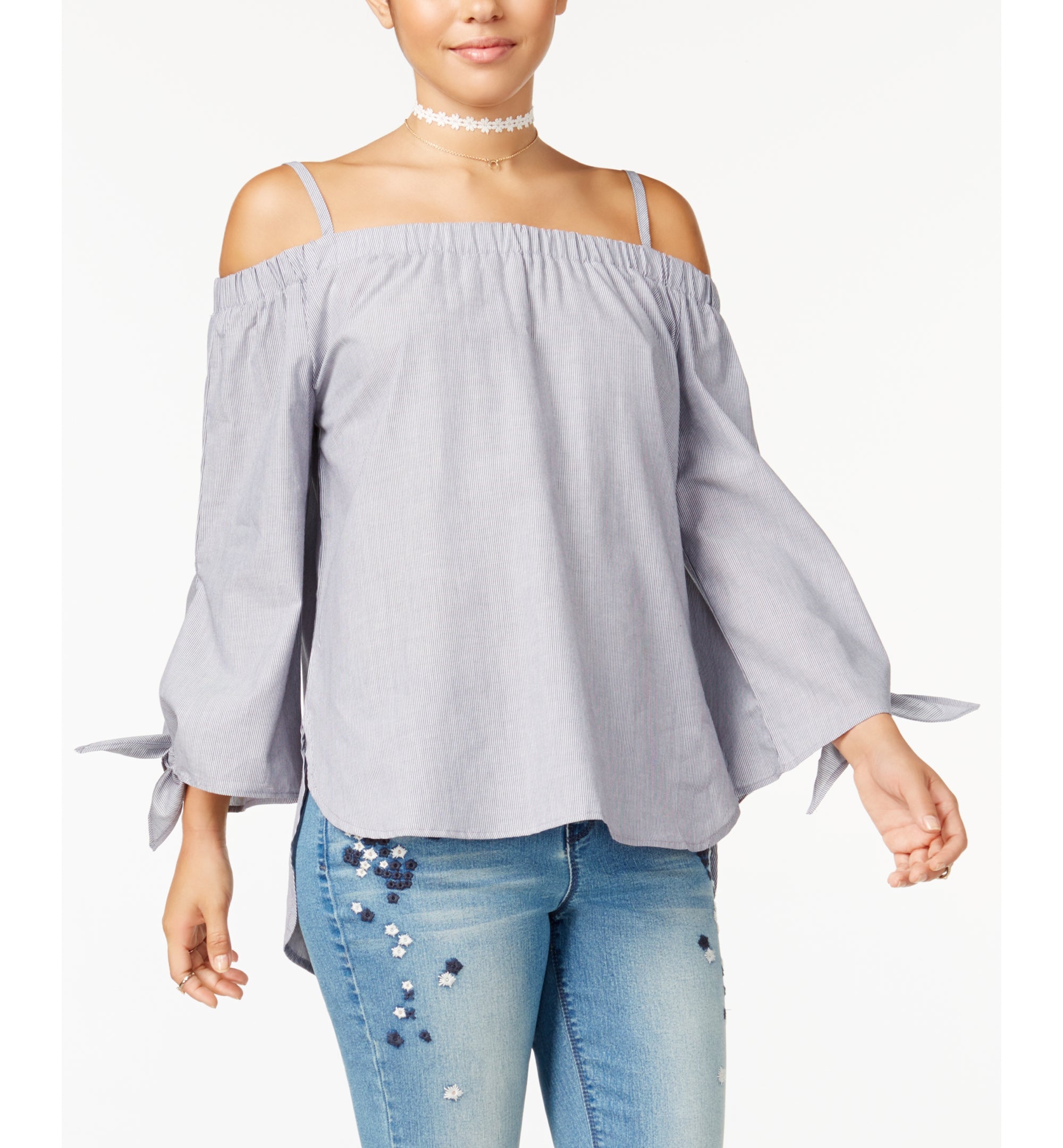 Juniors' Off-The-Shoulder Premium Top
