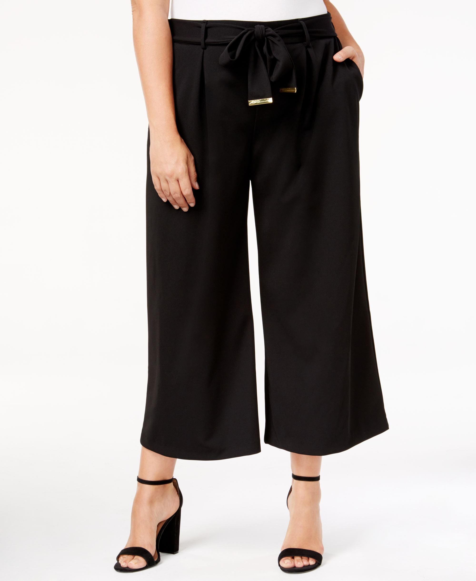 NY Collection Plus Size Culotte Signature Pants