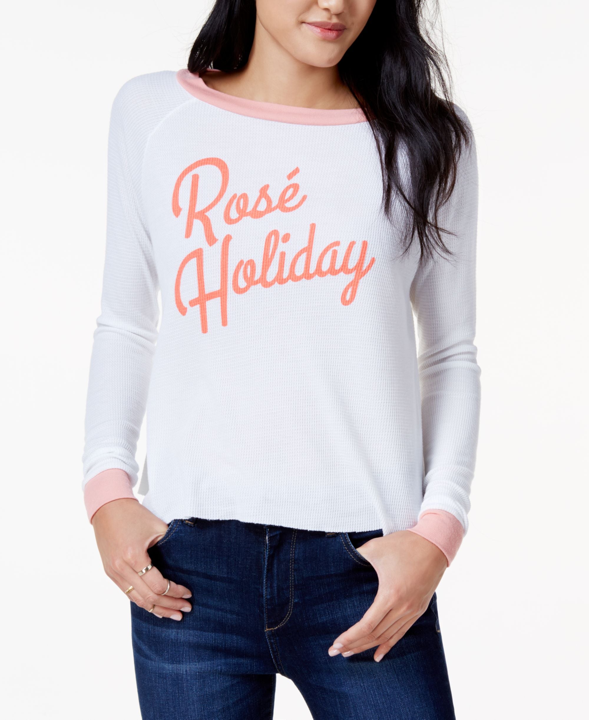 Ros&eacute; Holiday Graphic T-Modern Shirt