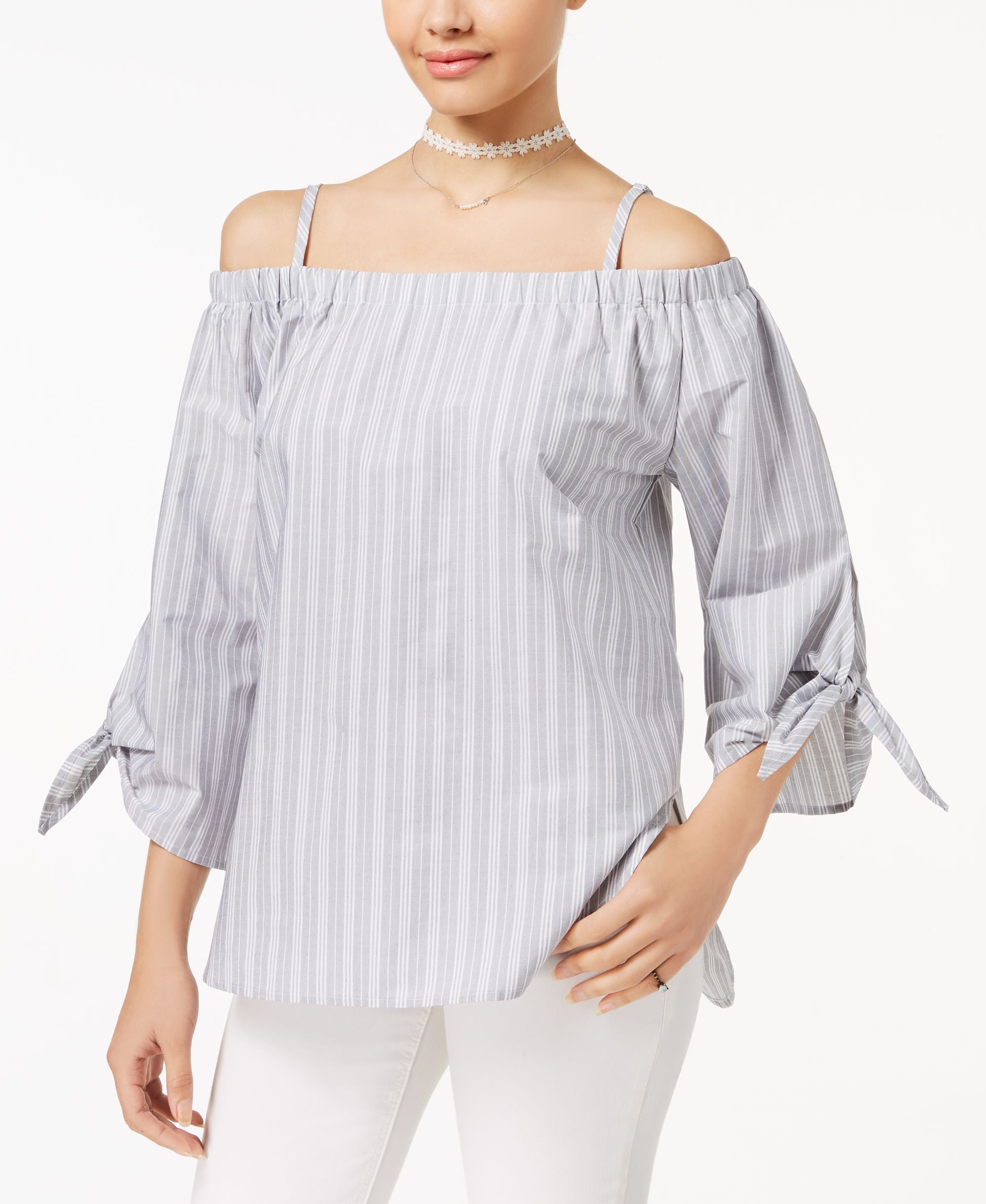 Juniors' Off-The-Shoulder Premium Top