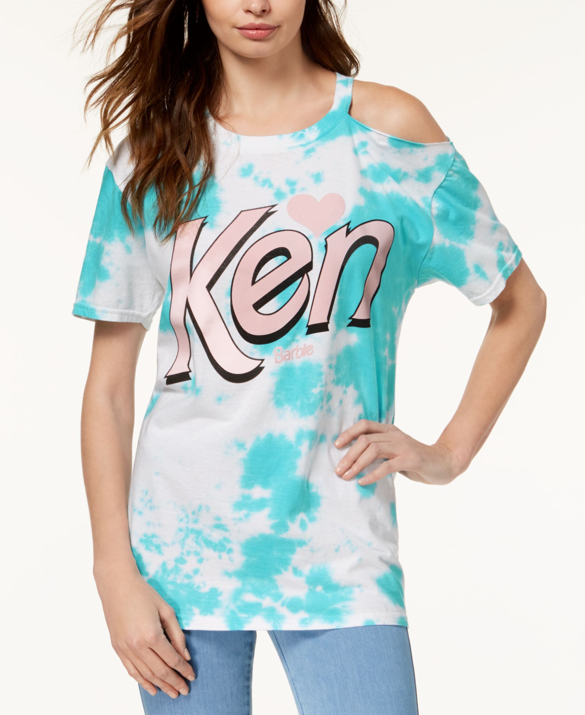 Juniors' Cotton Ken Graphic T-Modern Shirt