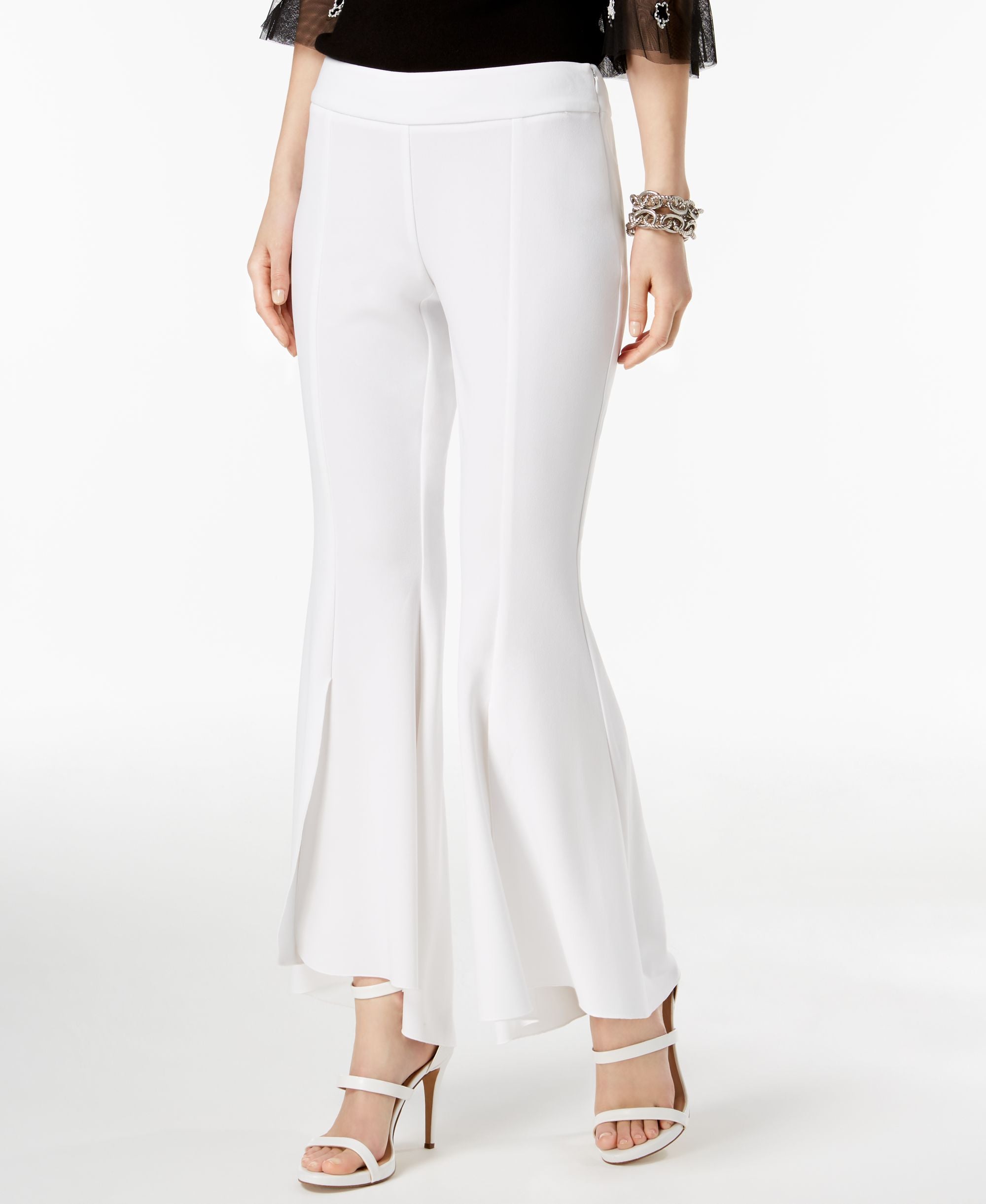 INC Flared High-Low Signature Pants