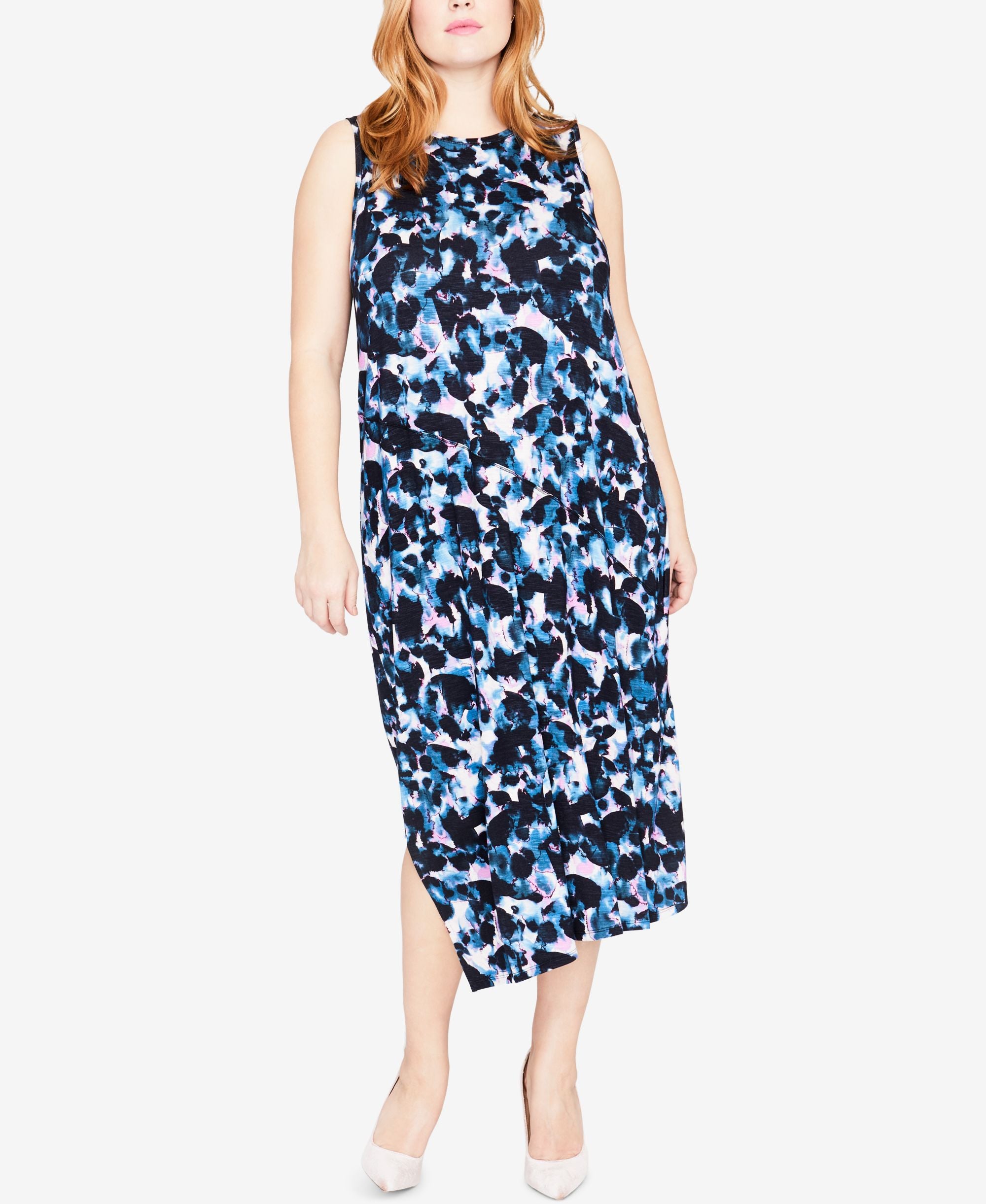 Rachel Rachel Roy Modern Plus Size Draped Back Midi Dress