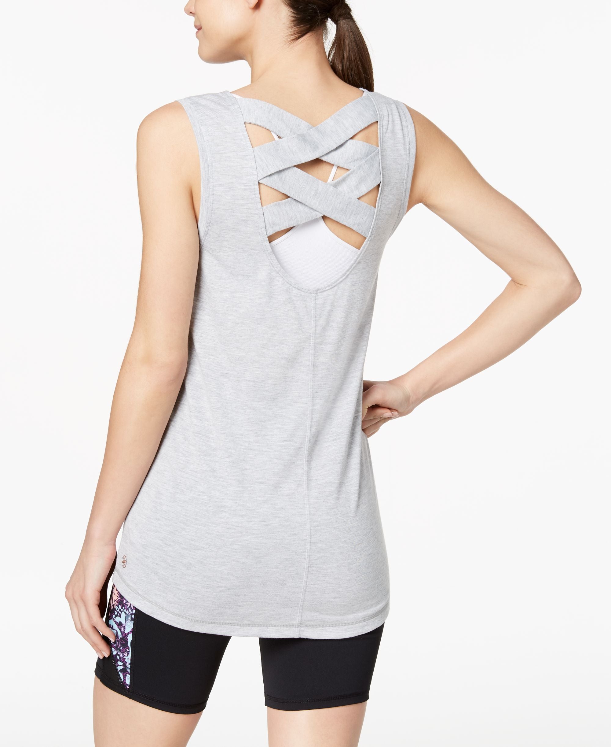 Gaiam Willa Crisscross Back Tank Premium Top