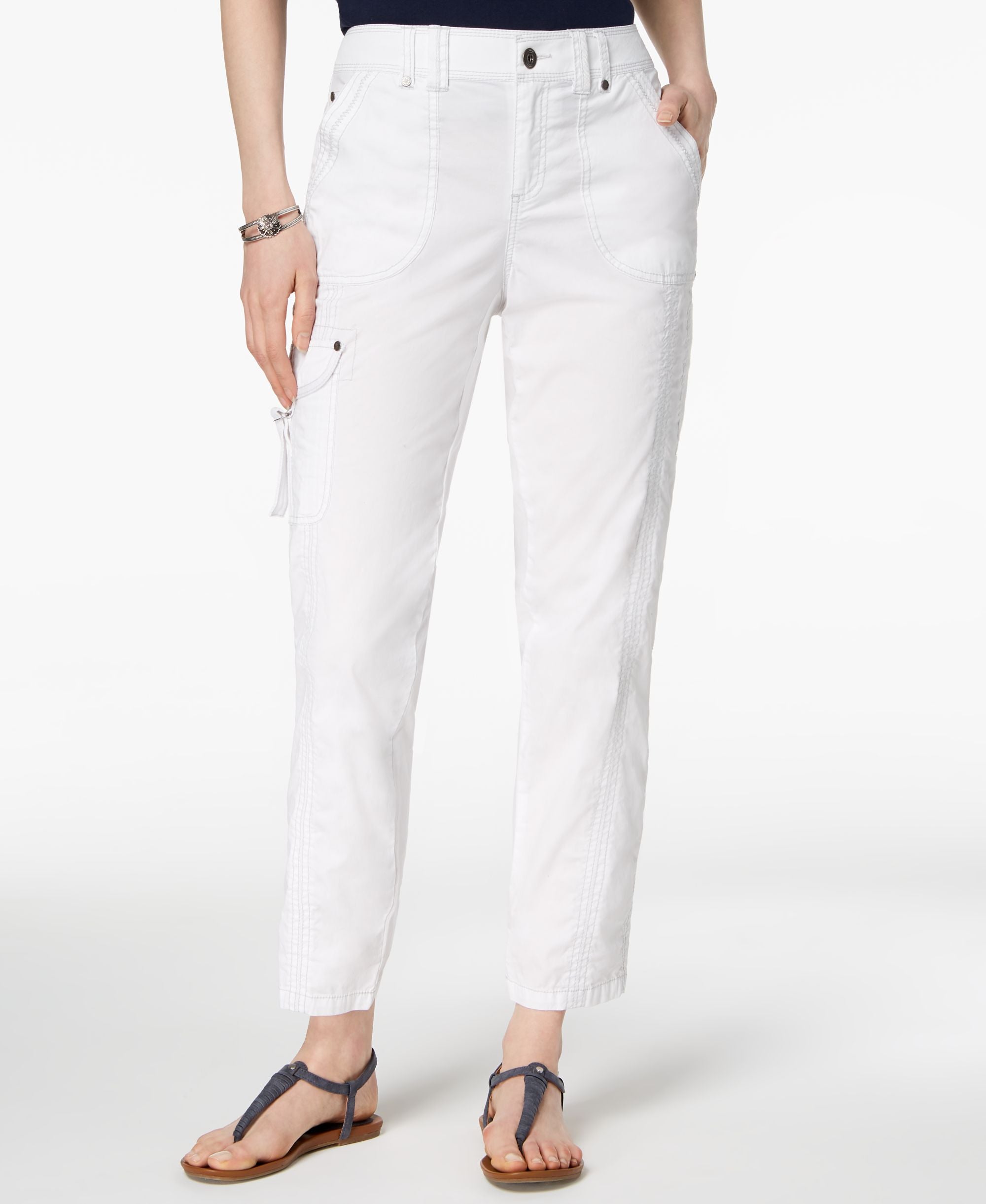 Style & Co Topstitched Signature Pants