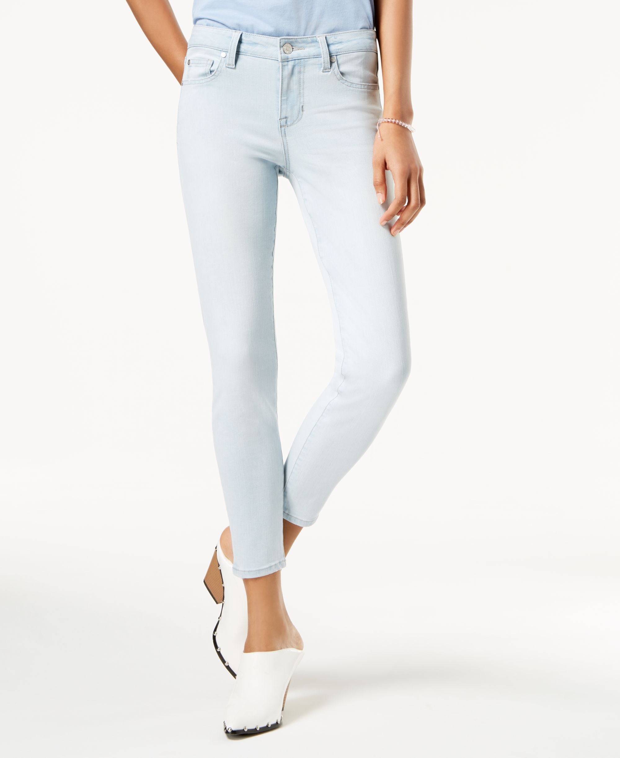 Body Sculpt By Celebrity Pink Juniors Super Slimmer Slim-Cut Your Thigh Ankle Premium Jeans