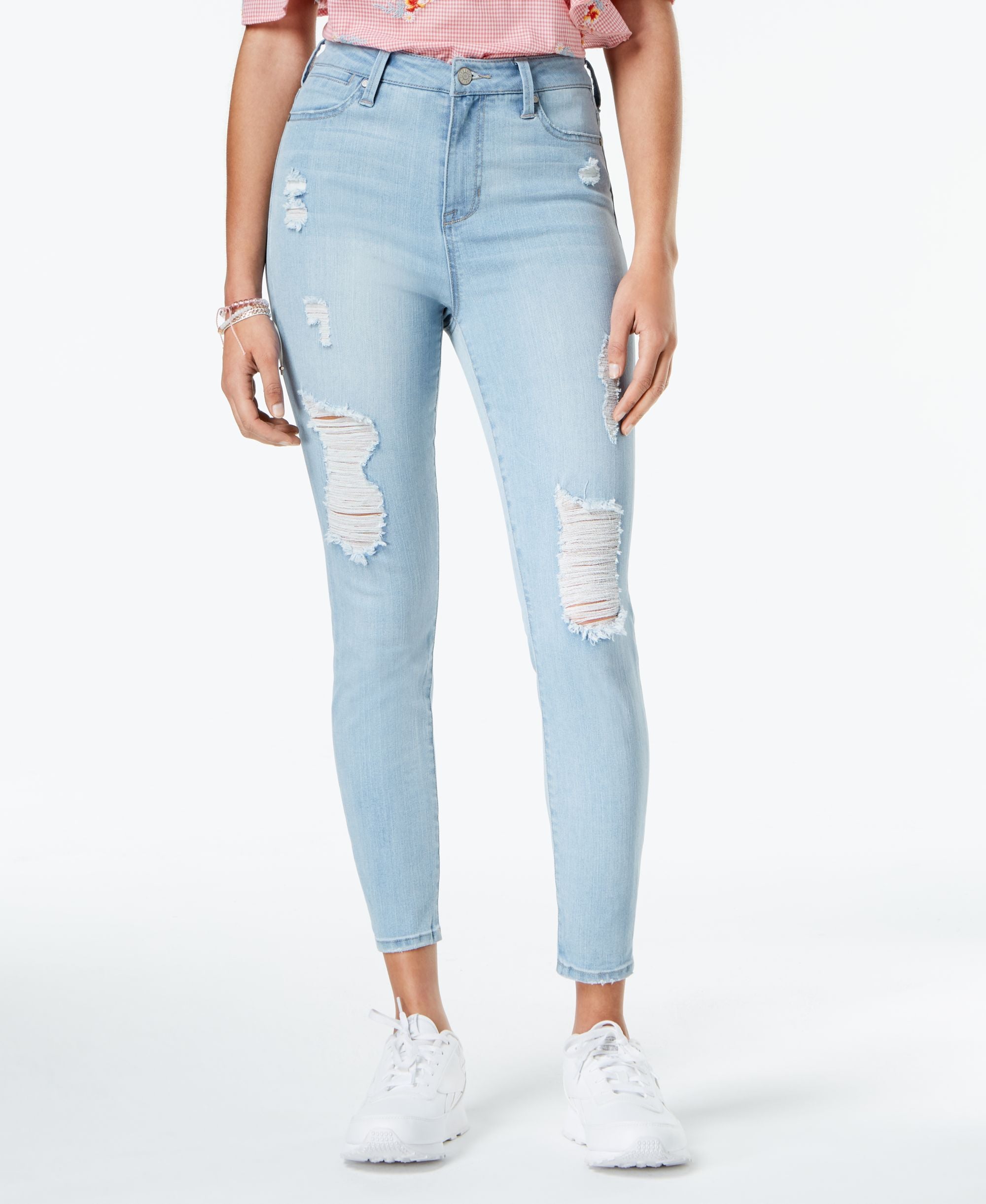Celebrity Pink Juniors High Rise Skinny-Fit Ankle Premium Jeans