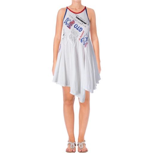 Free People Womens Printed Spaghetti Straps Everyday Dress White S