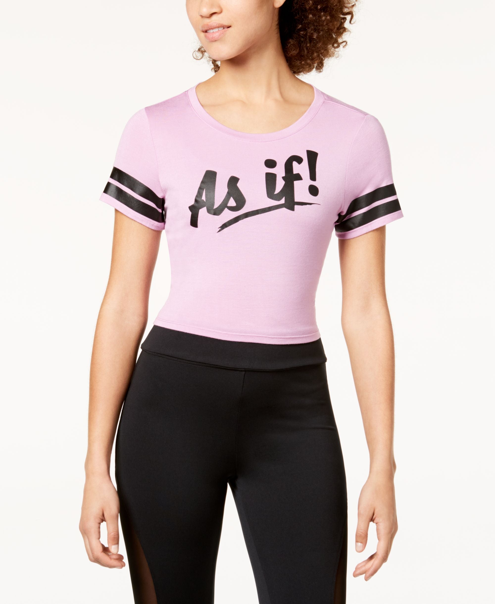 Juniors' Tie-Back Cropped Premium Top