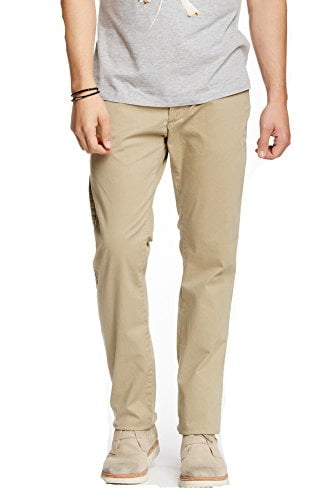 Diesel Men's Chi-Tight Trouser Yellow Signature Pants 00Hvw