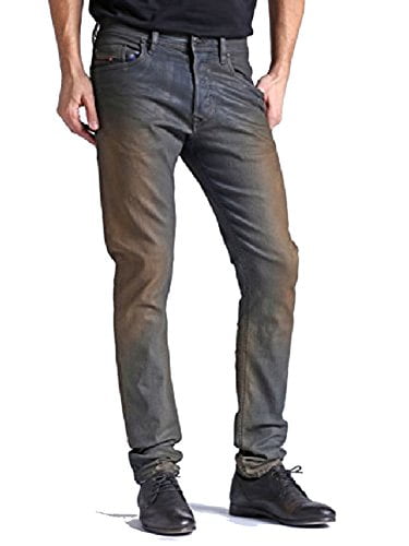 Diesel Men's Premium Jeans Tepphar Cow Leather