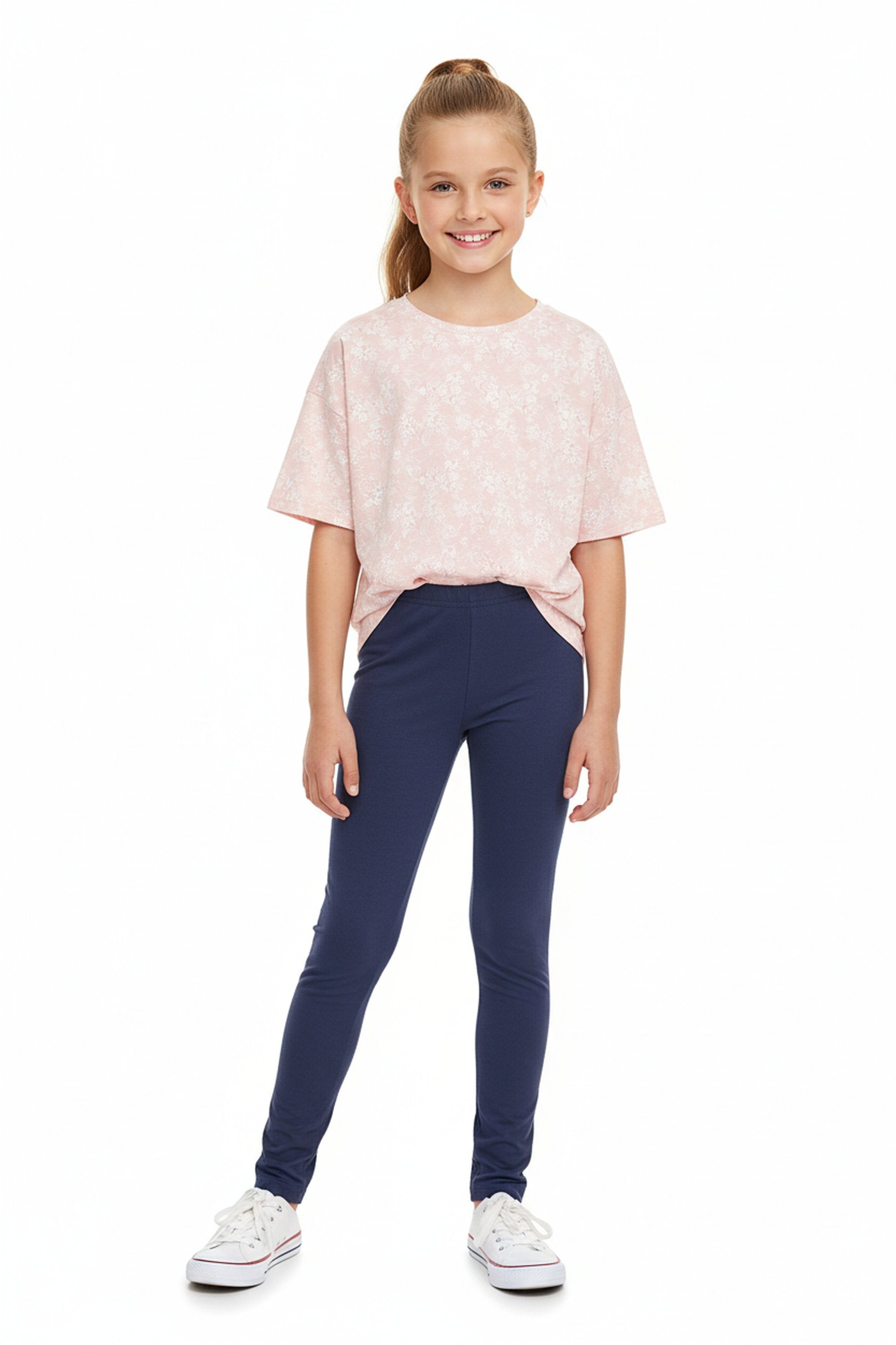 Buttery Soft Solid Essential Kids Leggings