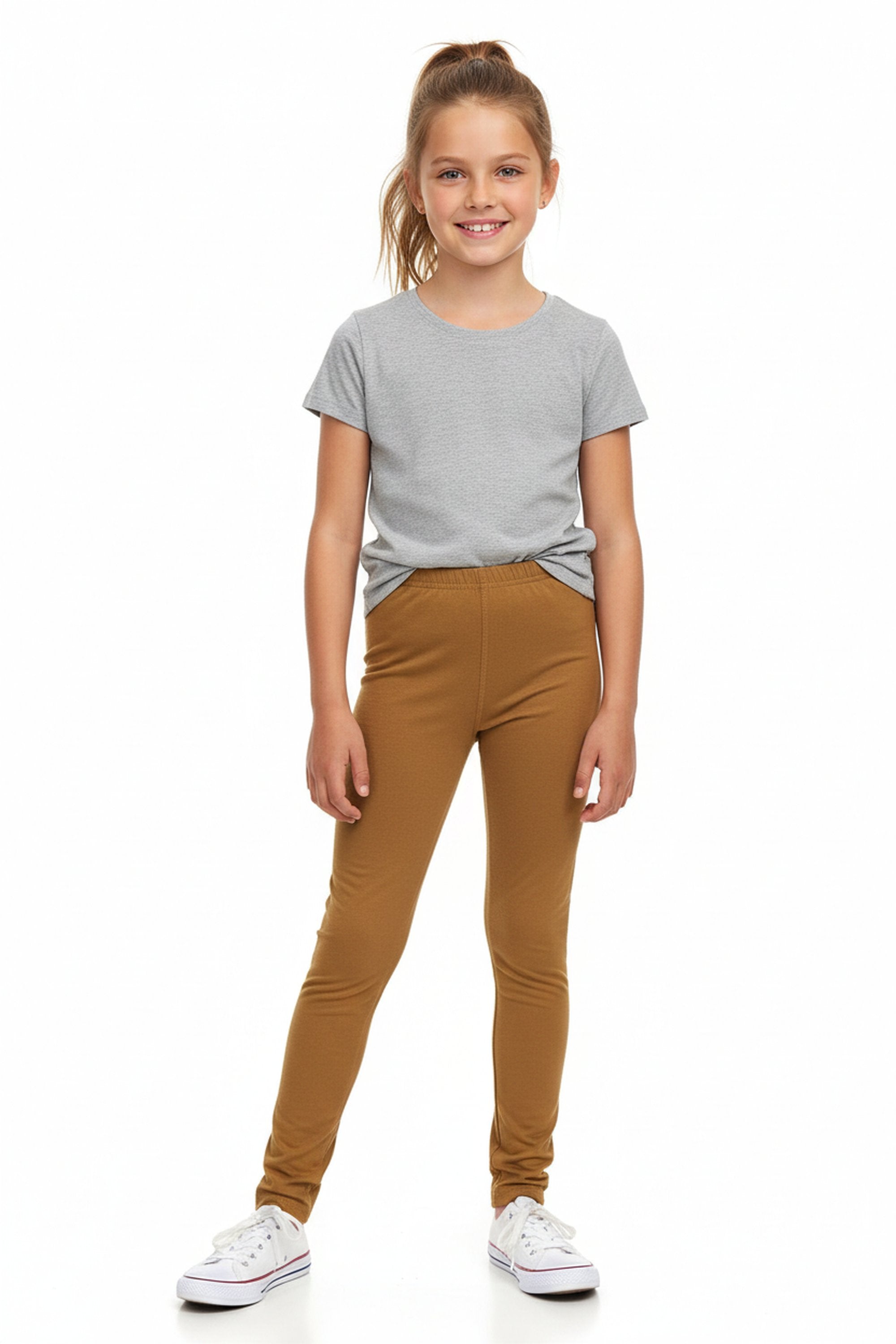 Buttery Soft Solid Essential Kids Leggings