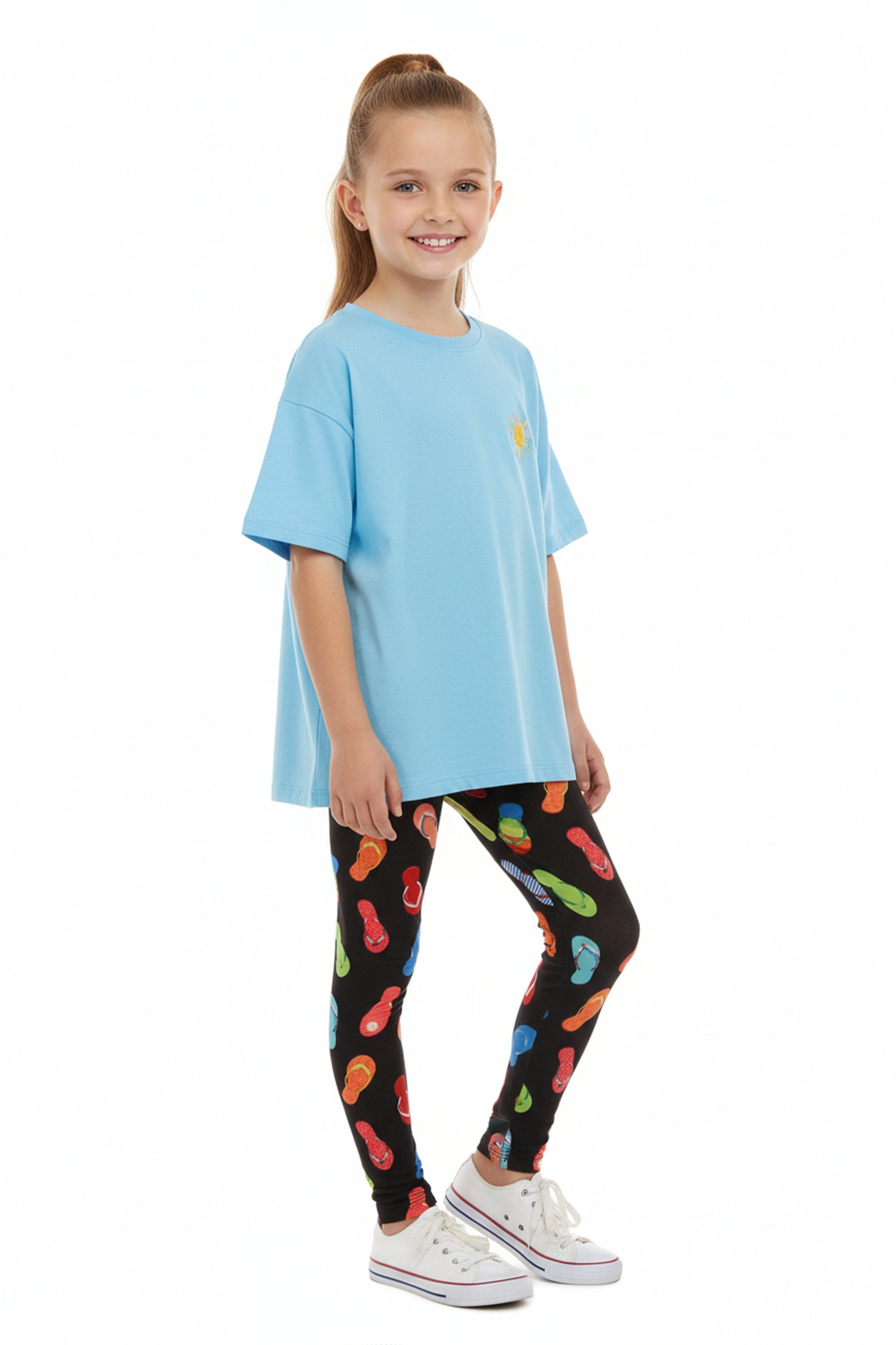 Buttery Soft Summer Beach Sandals Kids Leggings