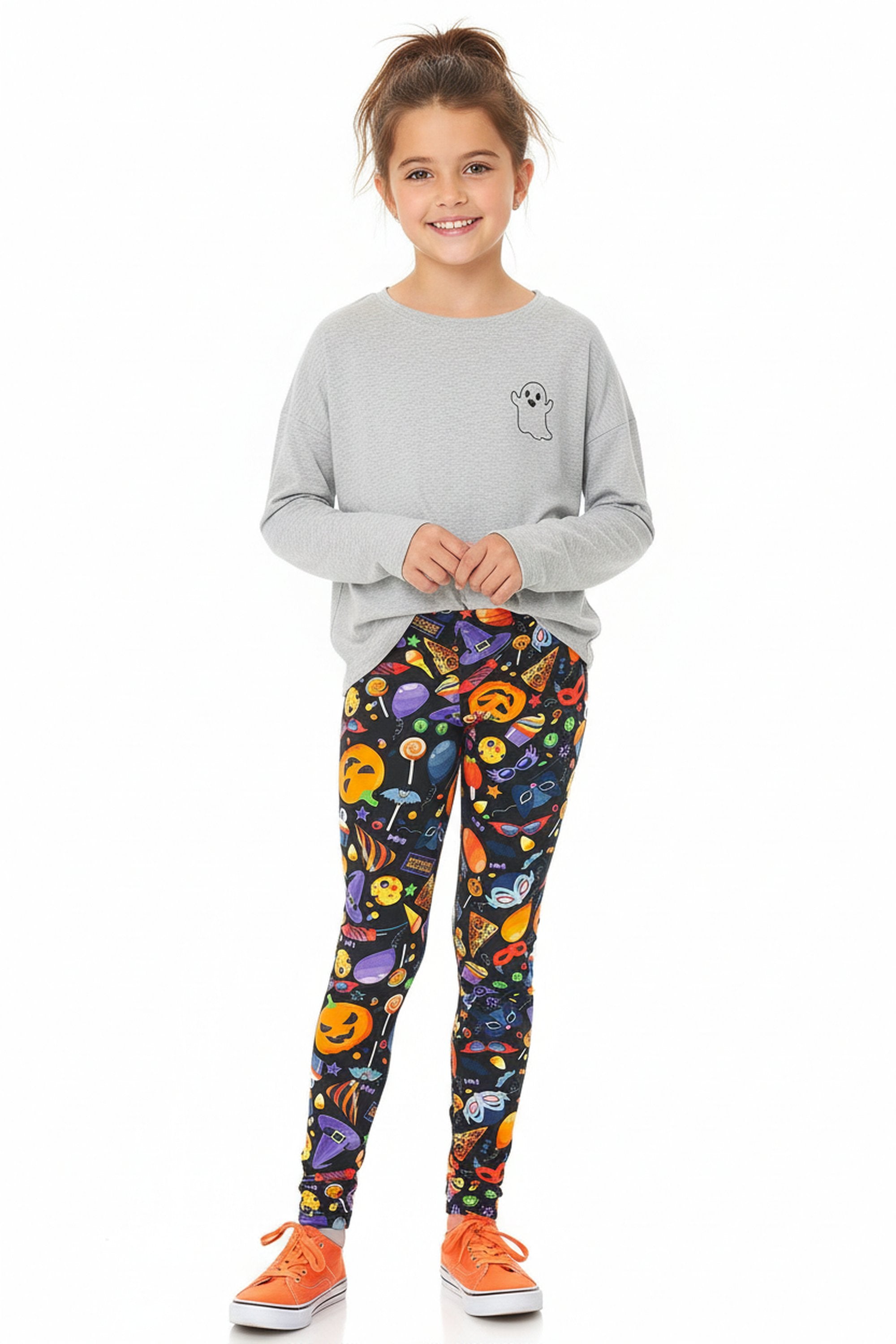 Buttery Soft Halloween Medley Kids Leggings